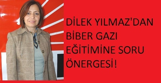 Dilek Yılmaz'dan Biber Gazı Eğitimine Soru Önergesi!
