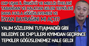 Uşak Belediyesi ve CHP kaynayan kazan...