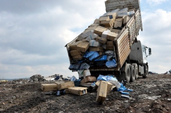 Uşak’ta 125 Bin Paket Kaçak Sigara İmha Edildi!