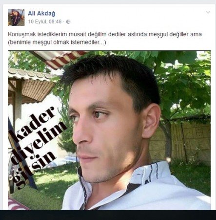 Ali Akdağ isimli genç 4 gündür kayıp!