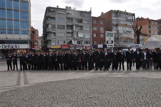 Polis Haftası Etkinlikleri Çelenk Töreni İle Sona Erdi!