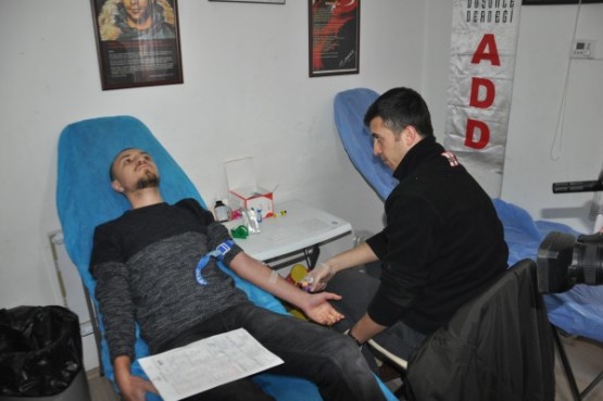 ADD Uşak şubesi üyeleri kan bağışında bulundu!