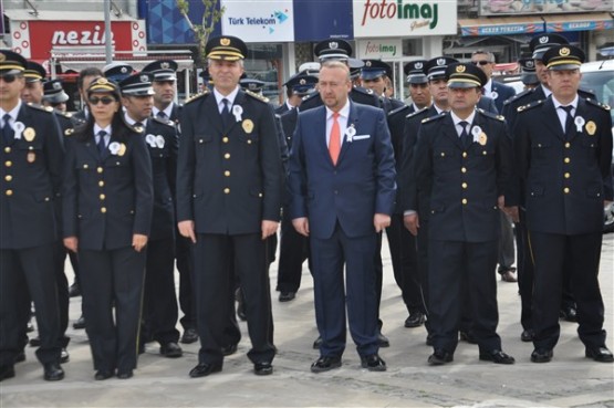 Polis Haftası Etkinlikleri Çelenk Töreni İle Sona Erdi!