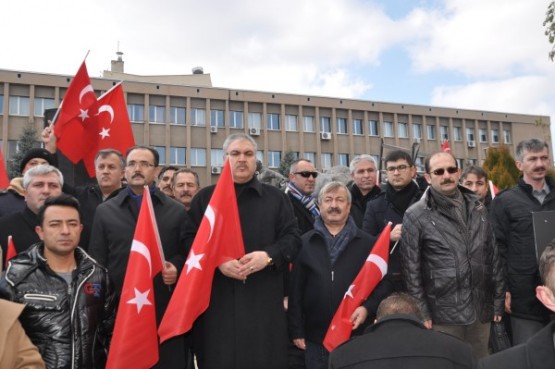 Teröre lanet için yürüdüler!