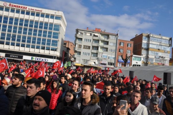 Teröre lanet için yürüdüler!