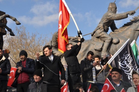 Teröre lanet için yürüdüler!