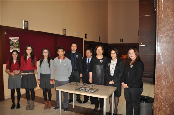 Vala Gedik Lisesi öğrencileri Ata'sını böyle andı!