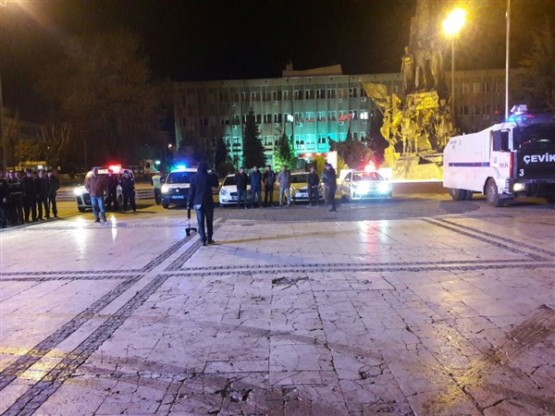 Uşak polisinden tam kadro Acil Eylem Tatbikatı!