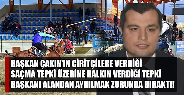 "Atın bunları dışarı” diyen Çakın'a halk tepki gösterdi, Çakın turnuvayı erken terk etti.