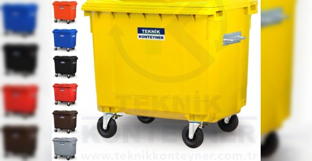 660 Litre Plastik Çöp Konteyneri ile Atık Yönetiminde Verimlilik