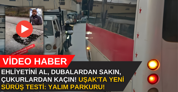 Uşak Belediyesi Hizmete Değil Zulüm Etmeye Gelmiş Yalım!