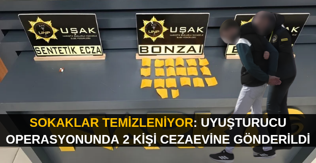 Uşak İl Emniyet Müdürlüğü Ekipleri Uyuşturucu Tacirleriyle Mücadeleye Kararlılıkla Devam Ediyor