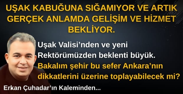 Gazeteci Abdurrahman Yavuz, Uşak Valisi ve Rektöründen neden memnun değil? Ve AK Parti il başkanı ve vekillere ne demek istedi?