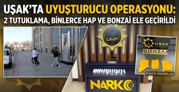 Polis 2 Ayrı Operasyonda 2.600'den Fazla Sentetik Hap ve 969 Doz Bonzai Yakaladı