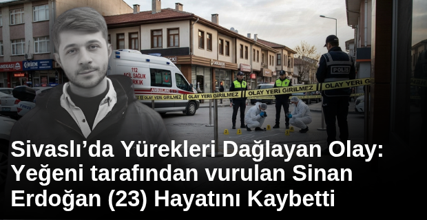 Sivaslı’da Dayı, Yeğeni Tarafından Silahla Öldürüldü