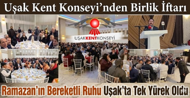 Uşak kent konseyi, Halil İbrahim Sofrası kurmuş kadar oldu