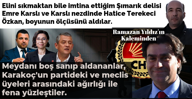 CHP Belediye Meclisi Grup Başkanı Avukat Mehmet Karakoç oldu.