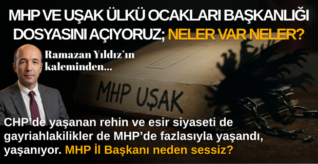 MHP Genel Başkanı Devlet Bahçeli, “CHP arınmalı.” diyor; doğrudur. Ancak MHP’nin de arınma ihtiyacı olduğu aşikâr.