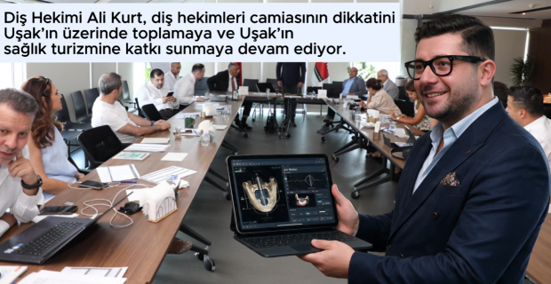 Başarıdan başarıya koşan Diş Tabibi Ali Kurt, vaka yarışmasından da dünya birincisi olarak çıktı ve Türk Dişhekimleri Birliği Yönetim Kurulunca davet edilip başarı hikâyesi dinlendi.