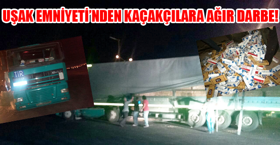 35000 Paket Kaçak Sigara Ele Geçirildi!