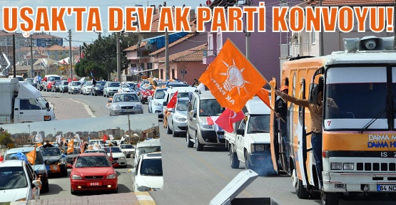 Ak Parti'nin Birlik ve Beraberlik Kervanı İsimli Konvoyu Gerçekleştirildi!