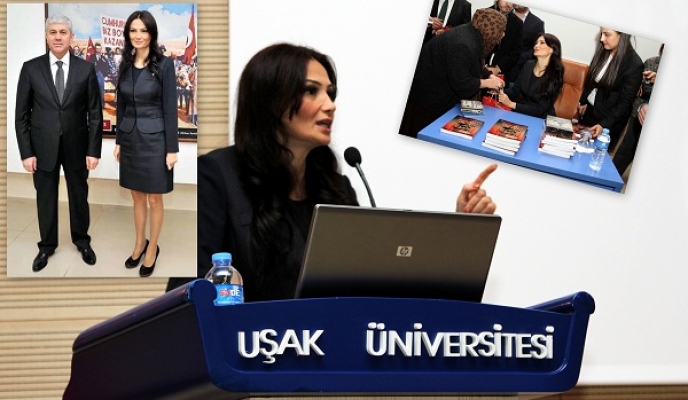 Azerbeycan Milletvekili Ganire Paşayeva Hocalı Konferansı İçin Uşak'a Geldi!