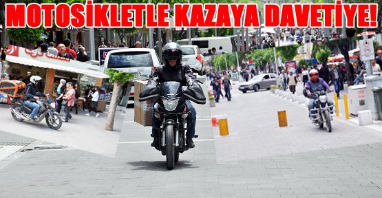Motosikletli Servis Elemanları Trafikte Tehlike Saçıyor!