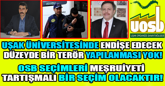 Tedirginlik Sebebi Olacak Bir Örgüt Hareketlenmesi Yokken, Bir Bardak Suda Fırtına Koparmak Üniversitemize ve Kentimize Zarar Verir.