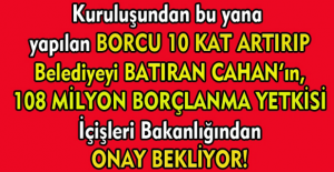 Cahan devraldığında 40 milyon borçlu diye feveran ettiği Uşak Belediyesi'nin borcu 300 milyonu aştı!