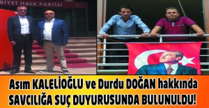 CHP Belediye Başkan Adayı Asım Kalelioğlu'nun ilk icraatı gazetecilere iftira etmek oldu.