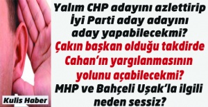 Proje yok, ekip yok, siyaset yok, halk HİÇ yok, bol bol ayak oyunu ve kumpas var