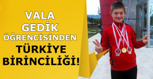 Vala Gedik Özel Eğitim Ortaokulu'ndan Türkiye birinciliği!