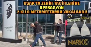 2 kilo metamfetaminle yakalanan 2 kişi tutuklandı