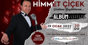 Uşak'lı Sanatçı Himmet Çiçek'ten Türk Halk Müziği Konseri