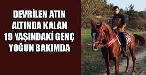 Uşak'ta Cirit Oynarken Devrilen Atın Altında Kalan Genç Yaralandı