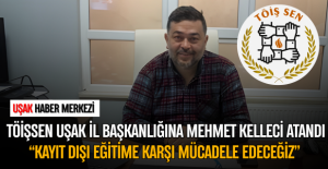 TÖİŞSEN Uşak'ın Yeni İl Başkanı: Mehmet Kelleci Göreve Başladı