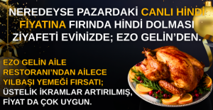 Yılbaşında Ezo Gelin’deyiz, ziyafet var. Siz de çıkın, çıkın gelin!