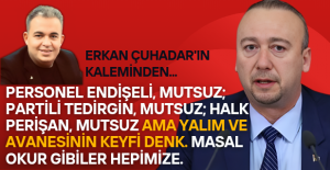 Aylardır personel yol tamiri bile yapmadan yatıyor, çünkü mazot da yok, asfalt da. Aylaklıktan birbirlerine sardılar.