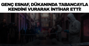 Bir Eylül Caddesindeki Genç Esnaf Kendi Canına Kıydı!