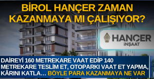 Hançer İnşaat ve Emlaka Kötü...