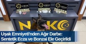 Uşak'ta Büyük Uyuşturucu Operasyonu: Gözaltına Alınan 9 kişiden 8'i tutuklandı