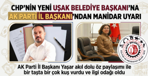 Ak Parti Uşak İl Başkanı Himmet Yaşar'ın Yalım’ın fotoğrafları kaldırılsın önerisine halktan büyük ilgi