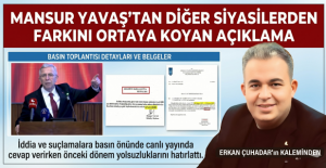 Mansur Yavaş, İmamoğlu gibi demagoji yapmadı ve savunmasını aktardığı gibi AK Parti dönemine dair yolsuzluk iddialarını sıraladı.
