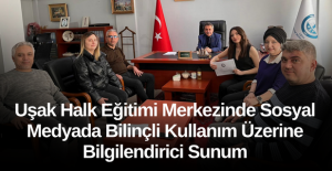Sosyal Medyada Bilinçli Kullanım Üzerine Bilgilendirici Sunum