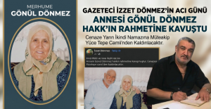 Uşak Esnaf Gazetesi Sahibi İzzet Dönmez'in acı günü