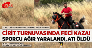 Uşak’ta Cirit Kazası: Rakibiyle Çarpışan Volkan Gelmez Yoğun Bakımda, Atı Telef Oldu