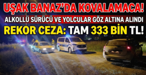 Banaz'da Polisten Kaçışın Bedeli: Rekor Para Cezası ve Gözaltı
