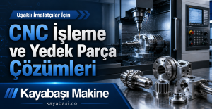 Uşaklı İmalatçılar İçin CNC İşleme ve Makine Yedek Parça Üretiminde Güvenilir Çözüm: Kayabaşı Makine