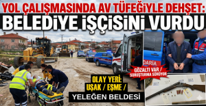 Yeleğen’de Tartıştığı Belediye İşçisini Evinden Getirdiği Tüfekle Vurdu