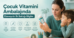 Çocuk Vitamini Ambalajında Ebeveynin İlk Baktığı Bilgiler